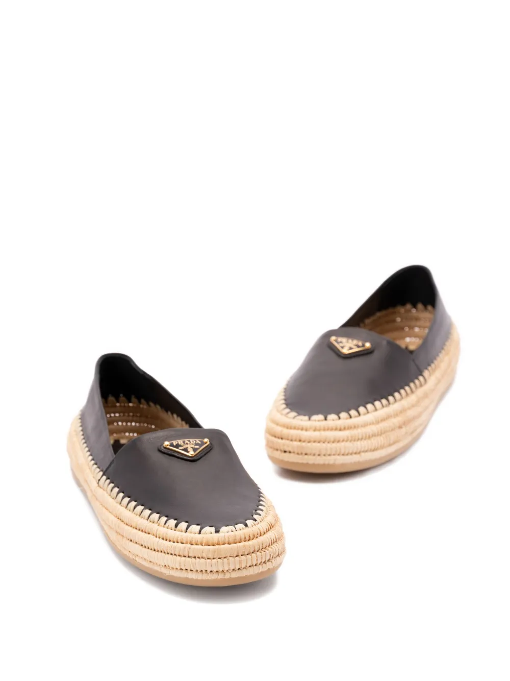 Prada Espadrilles aus Leder | Flache Espadrilles | Image 2
