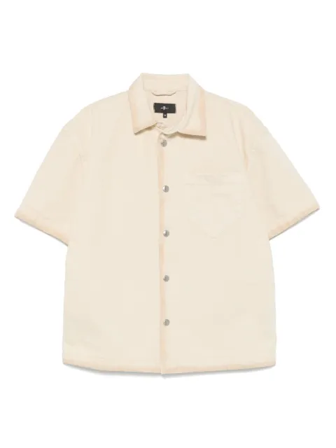 7 For All Mankind chest-pocket shirt