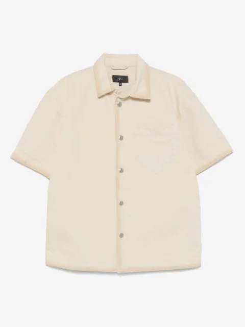 7 For All Mankind chest-pocket shirt