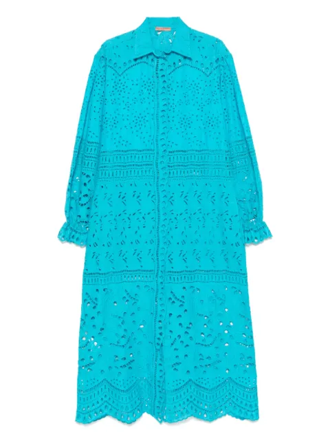 Ermanno Scervino broderie-anglaise midi dress