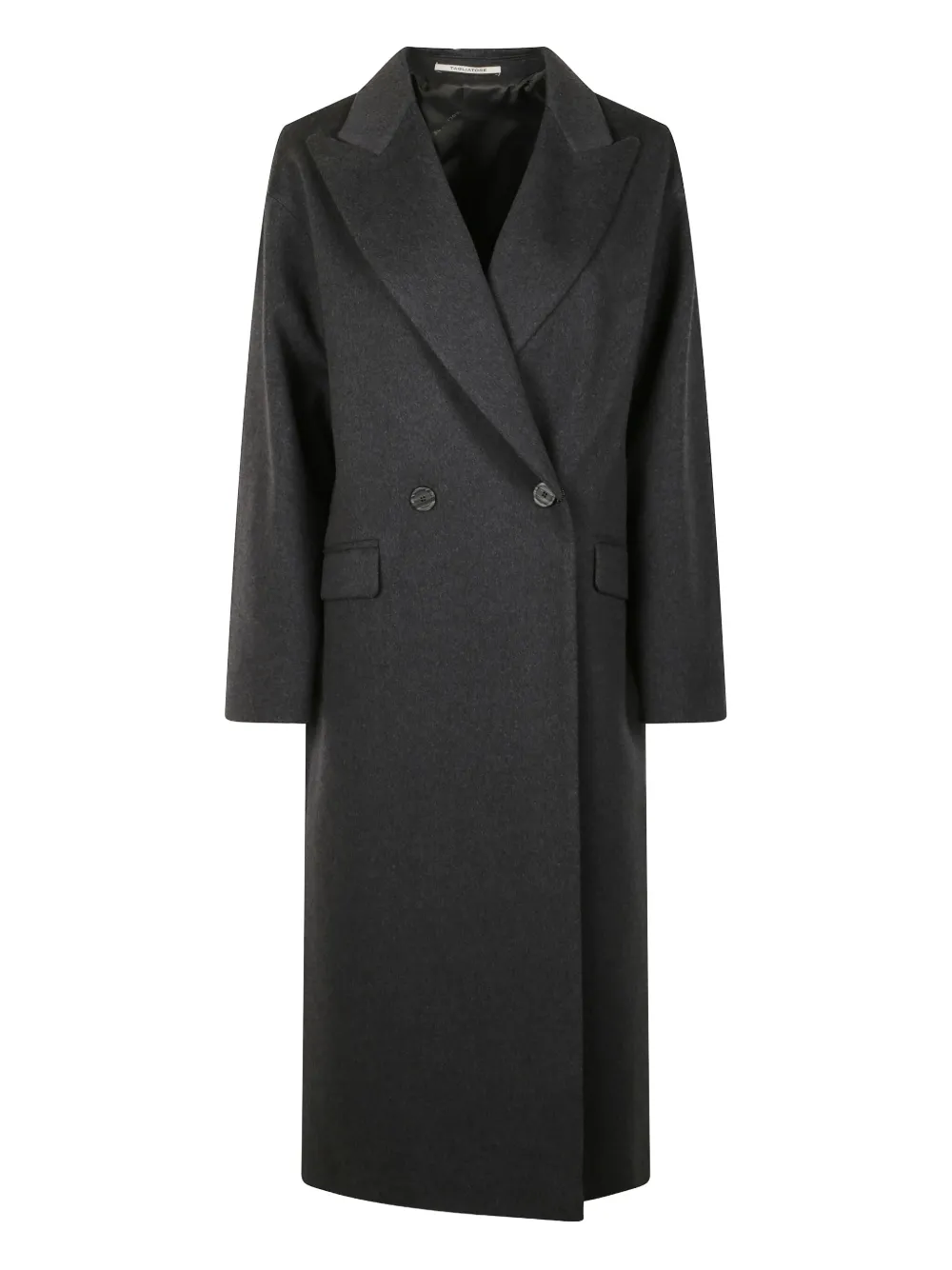 Tagliatore notched-collar double-breasted coat | Grey | Image 1