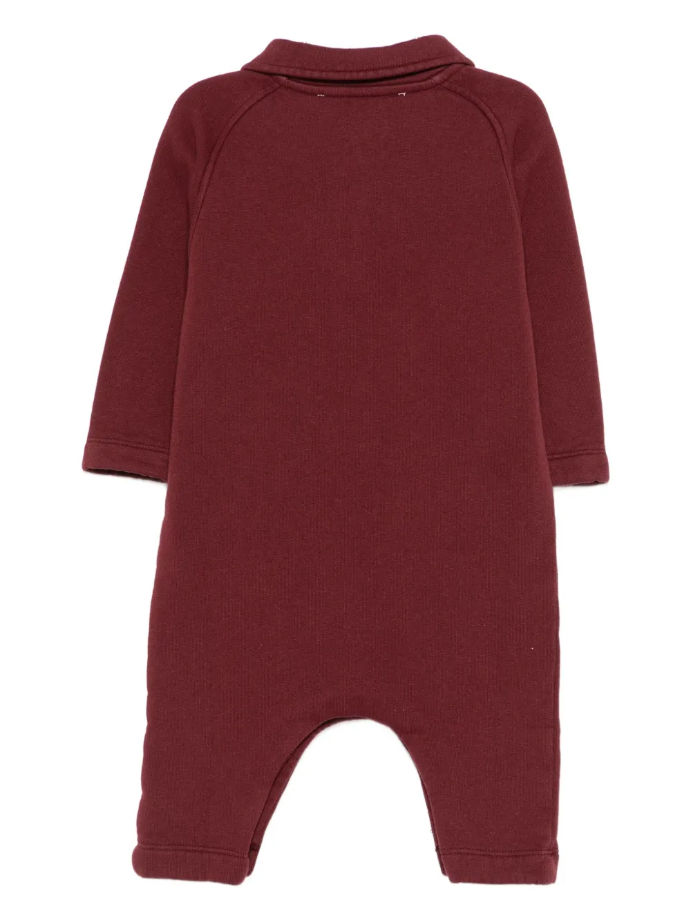 The Animals Observatory Rat Polo-neck Romper In Red