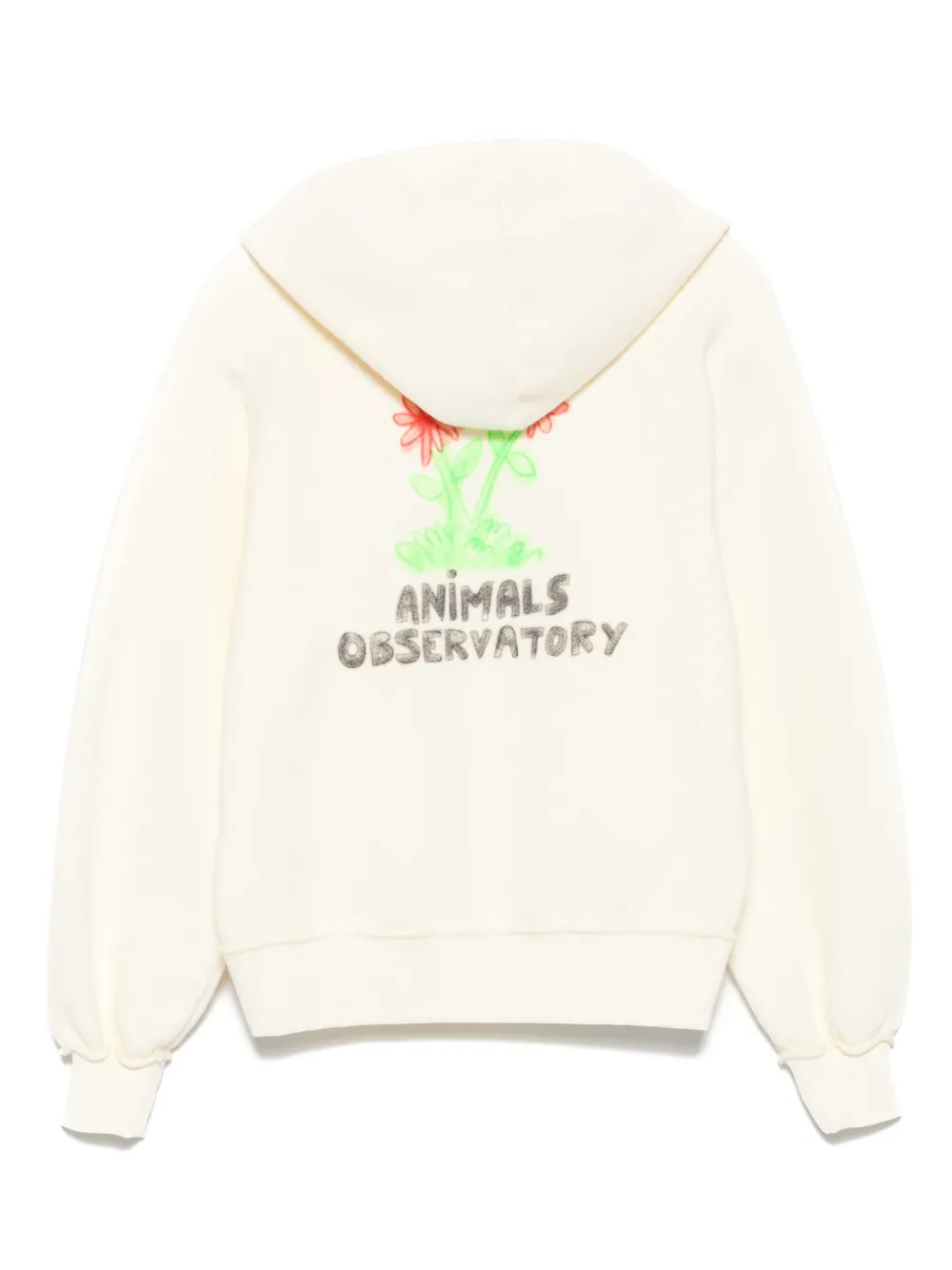 The Animals Observatory logo-print hoodie | Boys Hoodies & Sweatshirts | Image 2