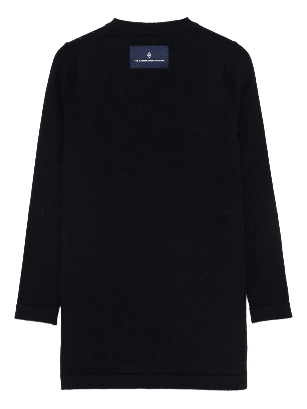 The Animals Observatory long-sleeve logo-patch dress | Girls Casual Dresses | Image 2