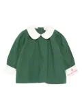 The Animals Observatory peter-pan collar dress set - Green