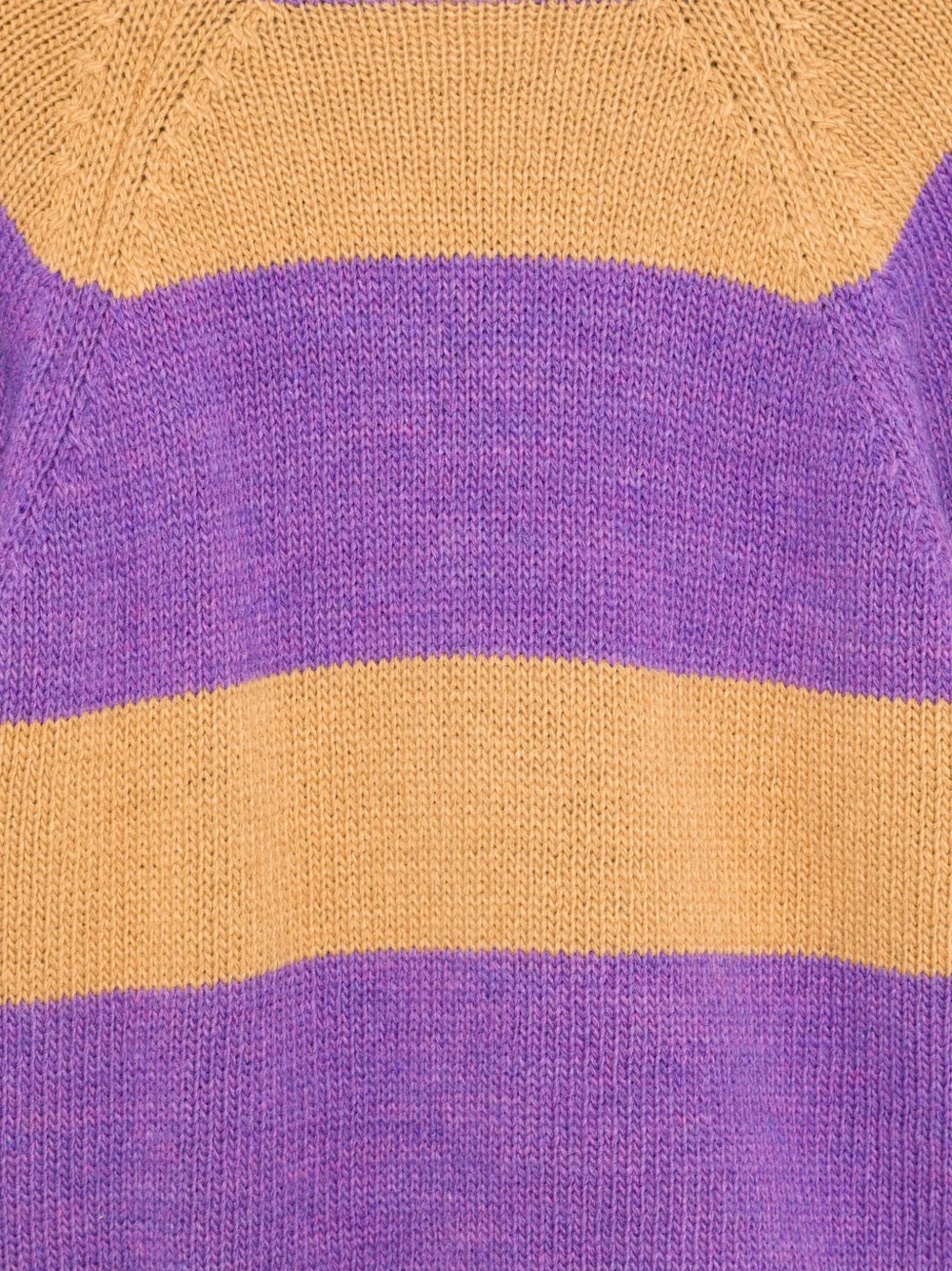 The Animals Observatory Gestreepte sweater Beige