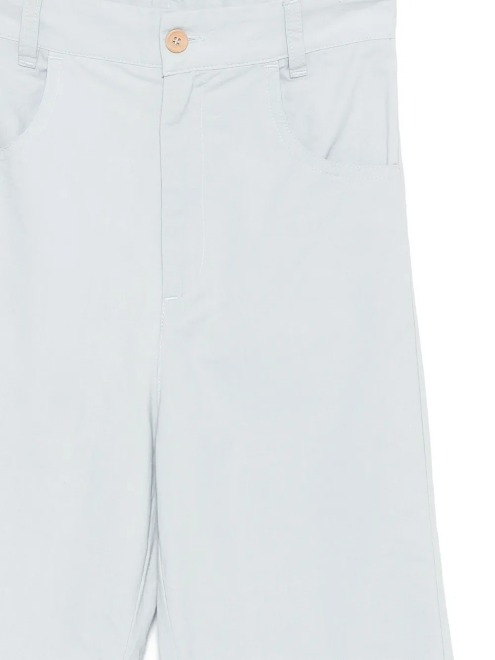 The Animals Observatory Camel Trousers In Gray