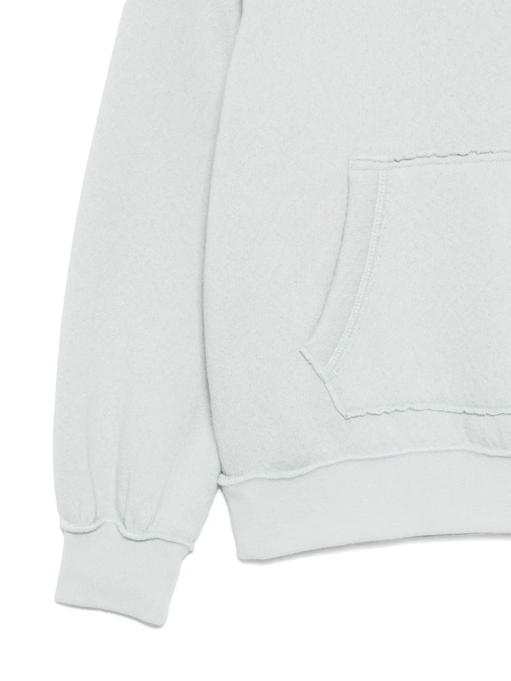 The Animals Observatory Logo-print Hoodie In Blue