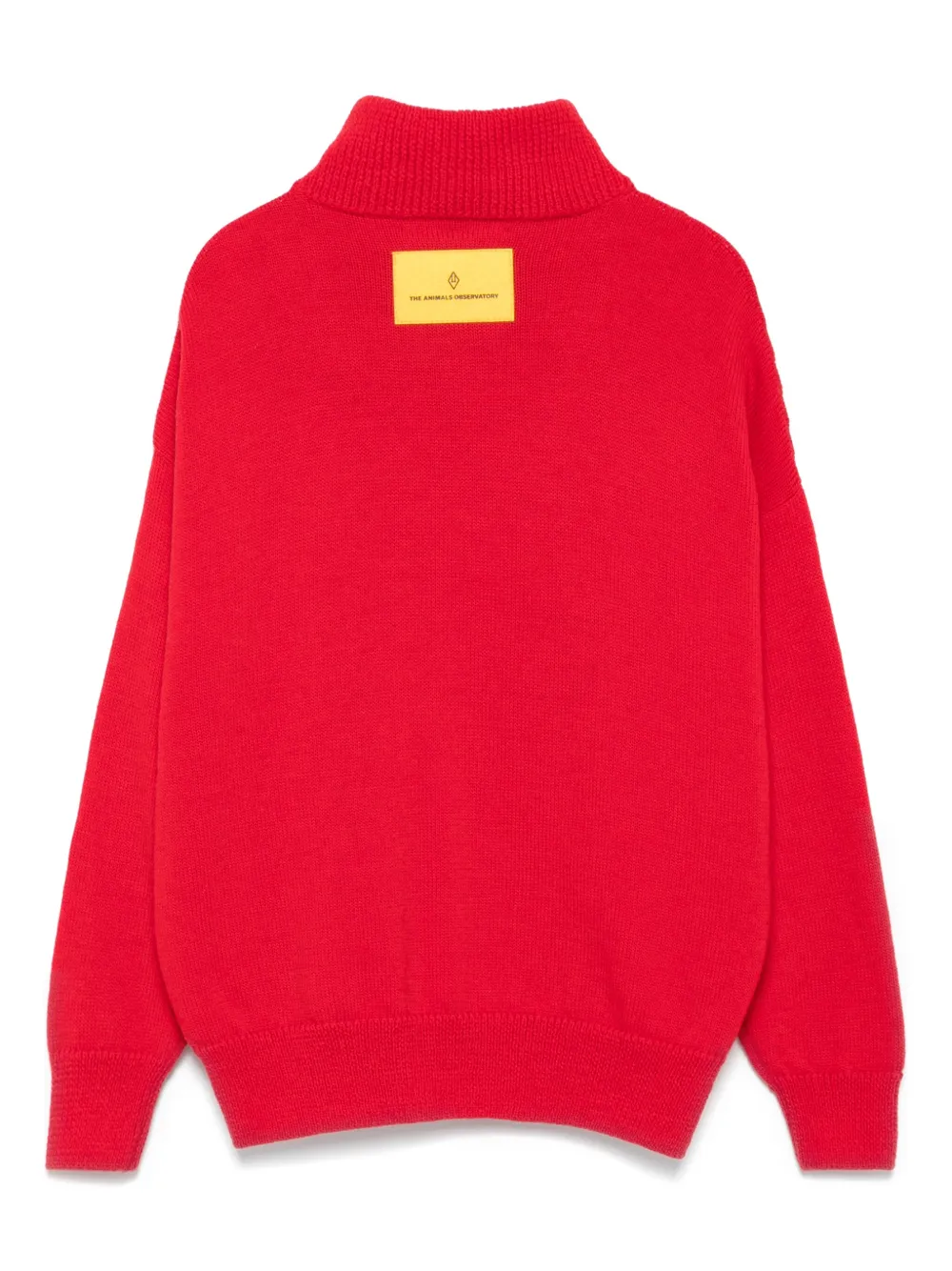 The Animals Observatory zip-up sweater | Boys Knitwear | Image 2