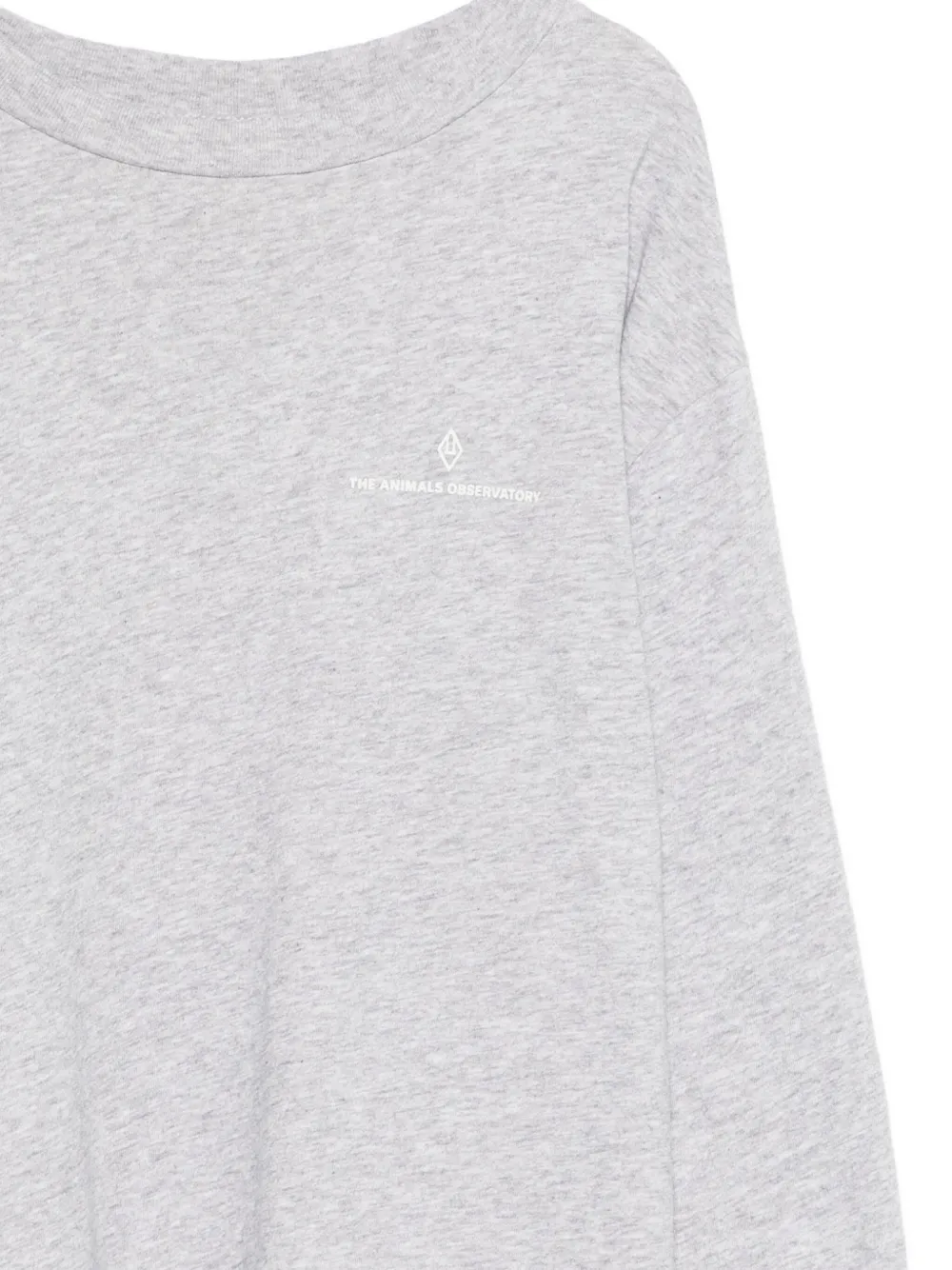 The Animals Observatory Sweater met logo Grijs