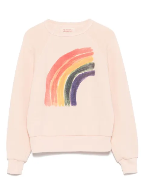 The Animals Observatory rainbow-print sweatshirt