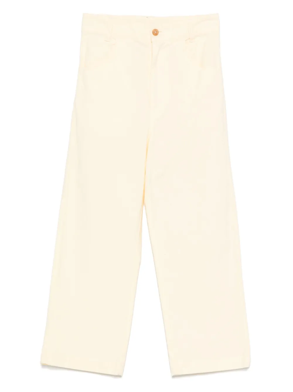 The Animals Observatory leather-patch pants | Yellow | Image 1