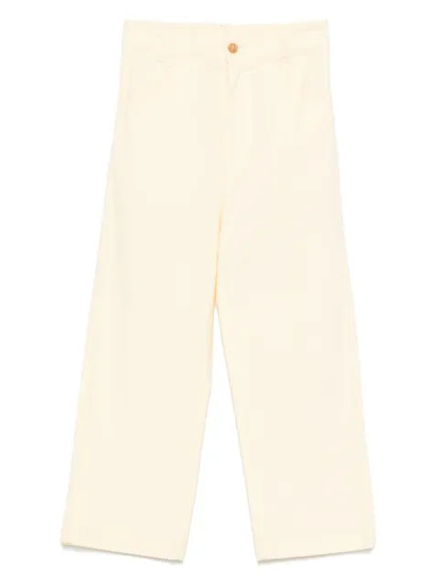 The Animals Observatory leather-patch pants