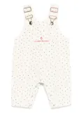 The Animals Observatory polka-dot dungarees - Neutrals