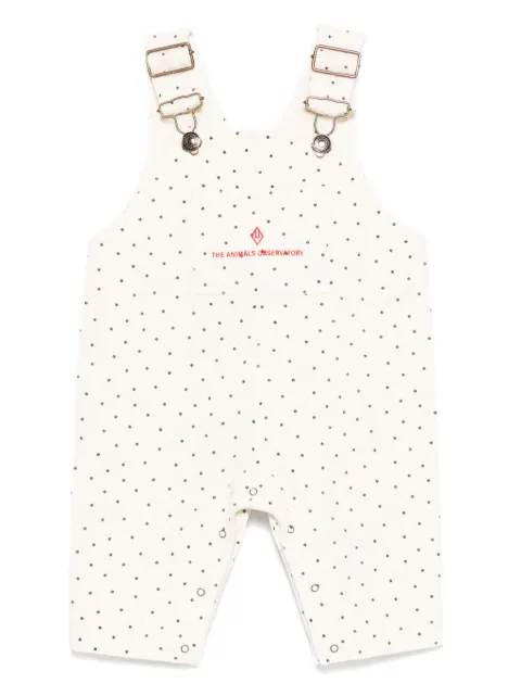 The Animals Observatory polka-dot dungarees