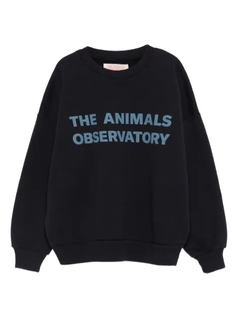 The Animals Observatory Leo logo-print sweatshirt