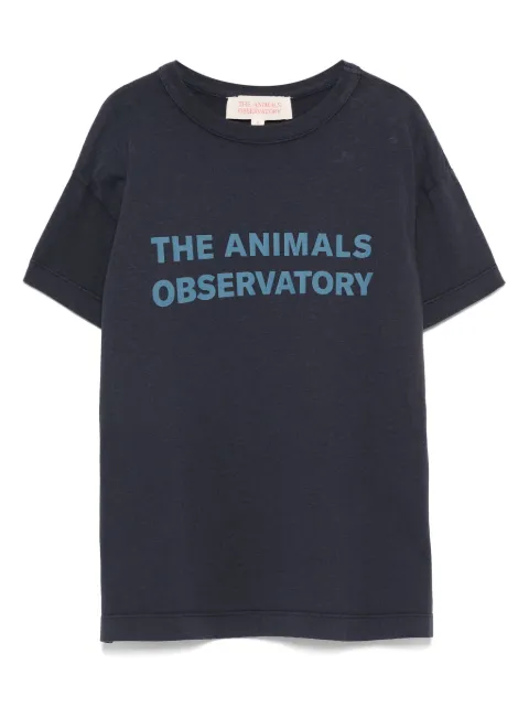 The Animals Observatory logo-print T-shirt