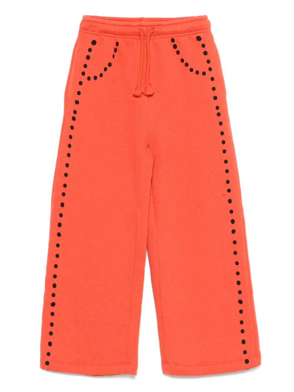 The Animals Observatory polka-dot sweatpants | Orange | Image 1