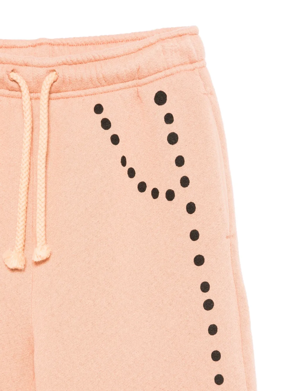 The Animals Observatory Polka-dot Sweatpants In Pink