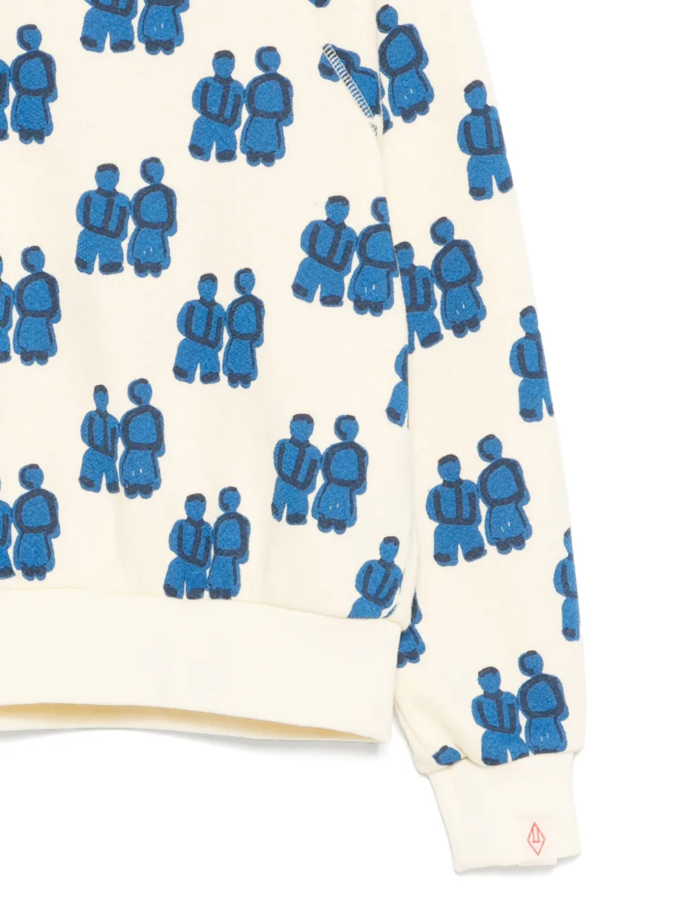 The Animals Observatory Sweater met haaienprint Geel