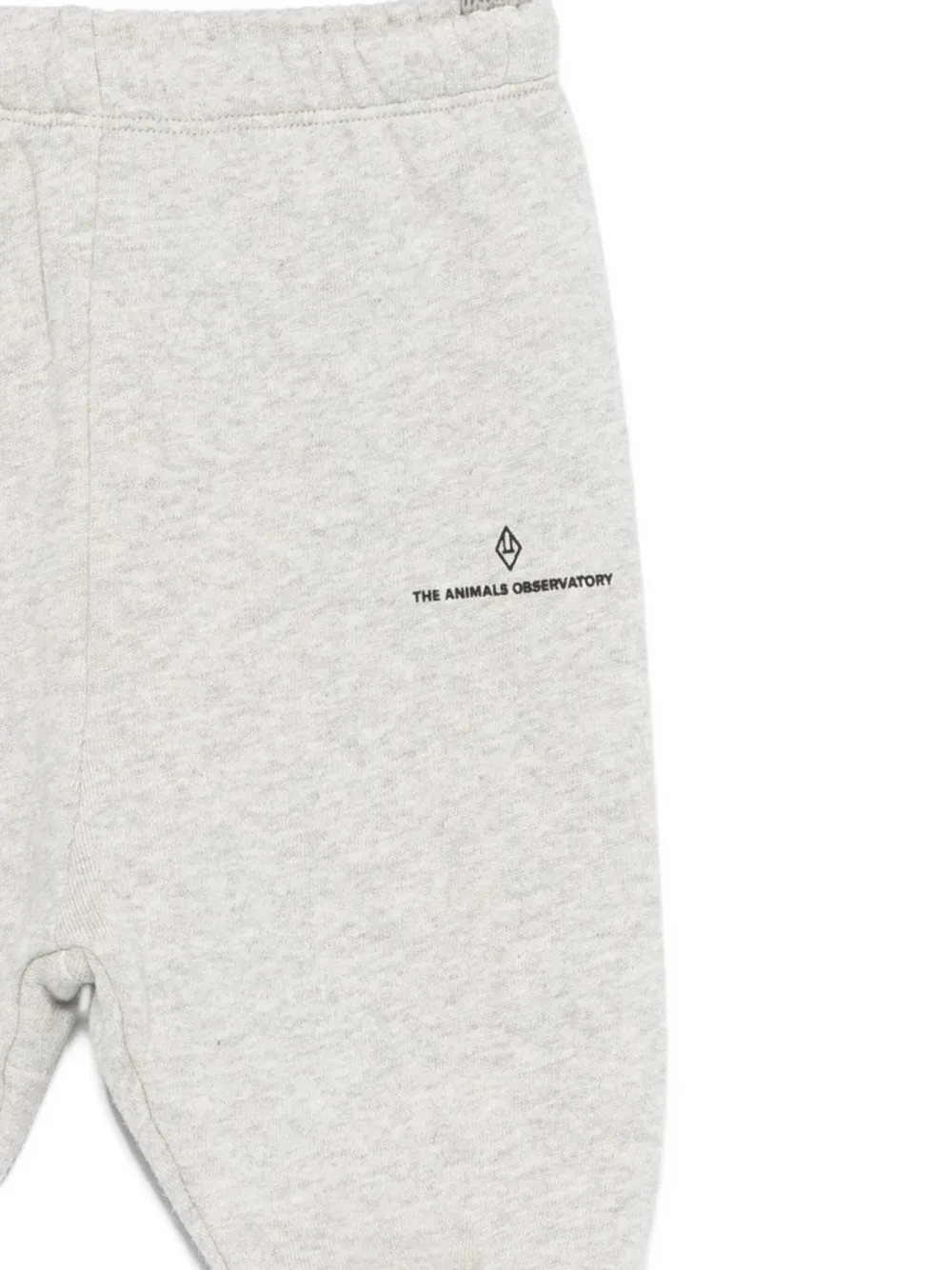 The Animals Observatory Joggingbroek met logodetail Grijs