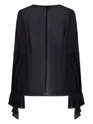 Tシャツ・カットソー PINKO SS25 'Bucero' blouse (104711A2DH ABB) Pinko 'Bucero' Blouse | ShopSimon