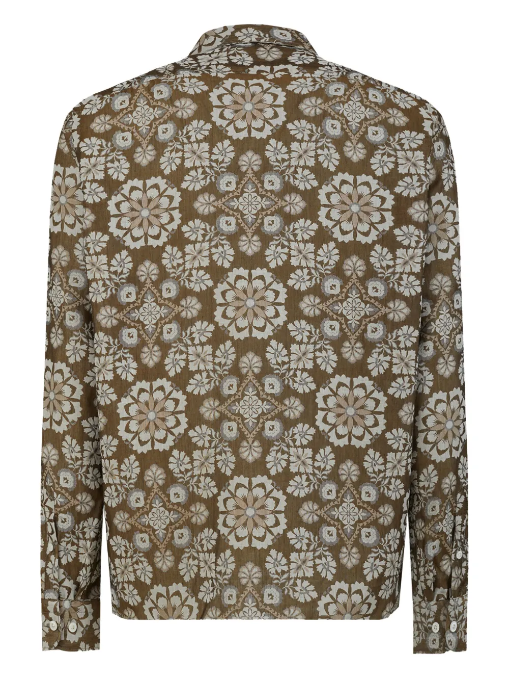 GAZZARRINI X MICHELE FRANZESE floral-print button-up shirt | Image 2