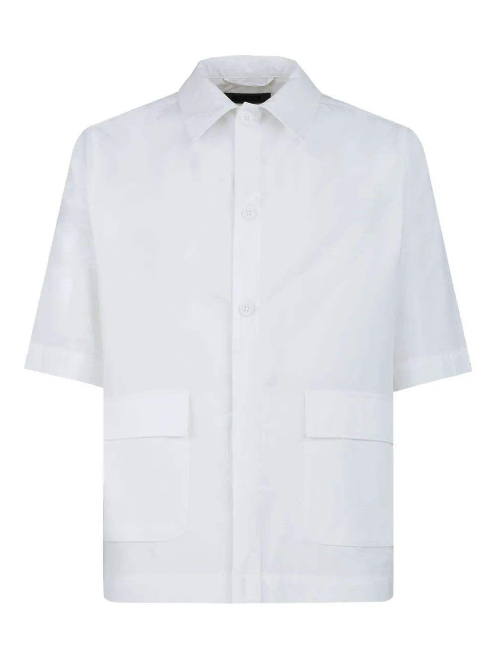 short-sleeved cotton shirt