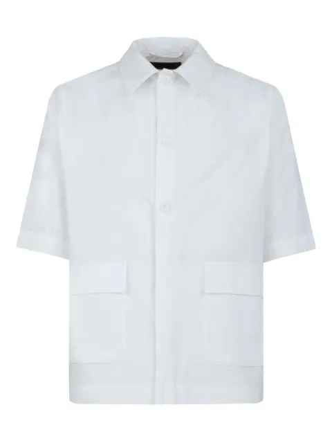GAZZARRINI X MICHELE FRANZESE short-sleeved cotton shirt