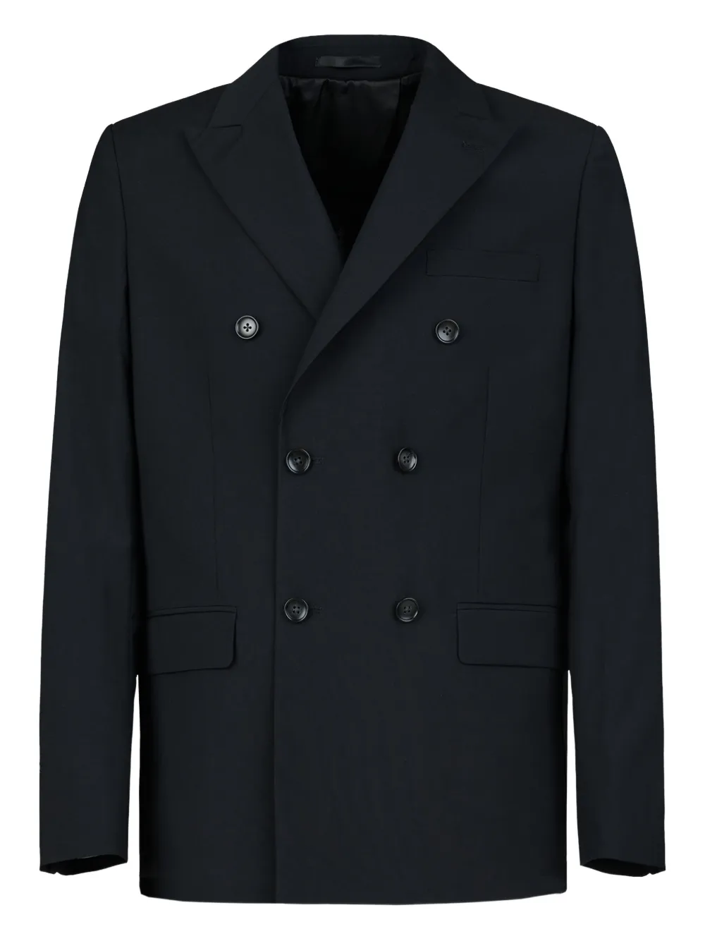 GAZZARRINI X MICHELE FRANZESE peak-lapels double-breasted suit | Black | Image 1