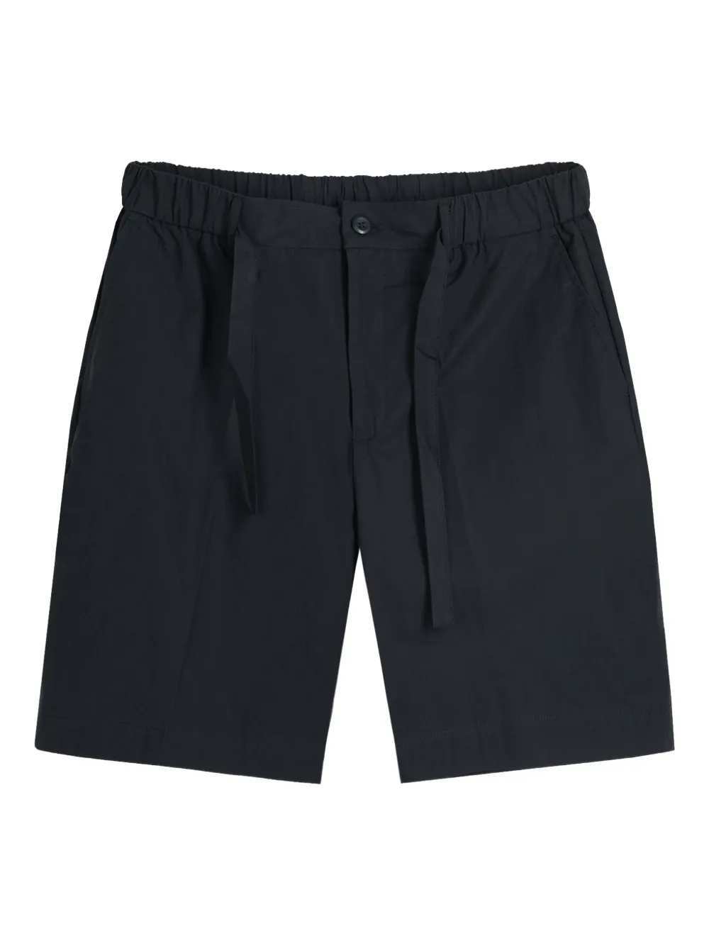 GAZZARRINI X MICHELE FRANZESE drawstring-waist cotton shorts | Black | Image 1