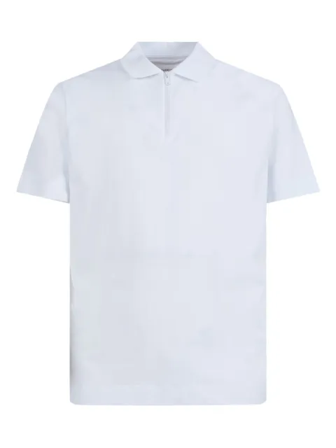 GAZZARRINI X MICHELE FRANZESE zip-front short-sleeve polo shirt