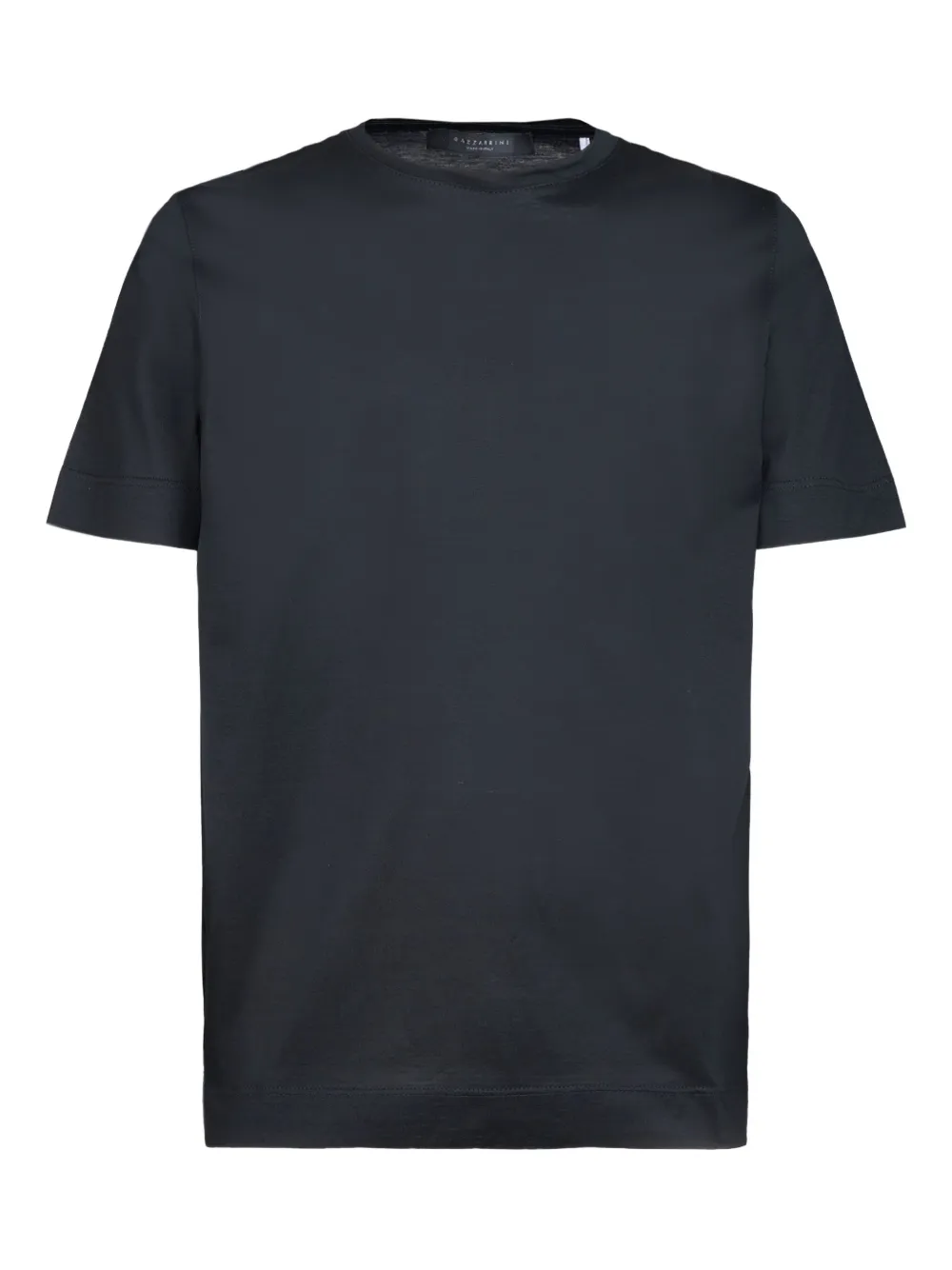 GAZZARRINI X MICHELE FRANZESE crew-neck cotton T-shirt | Black | Image 1