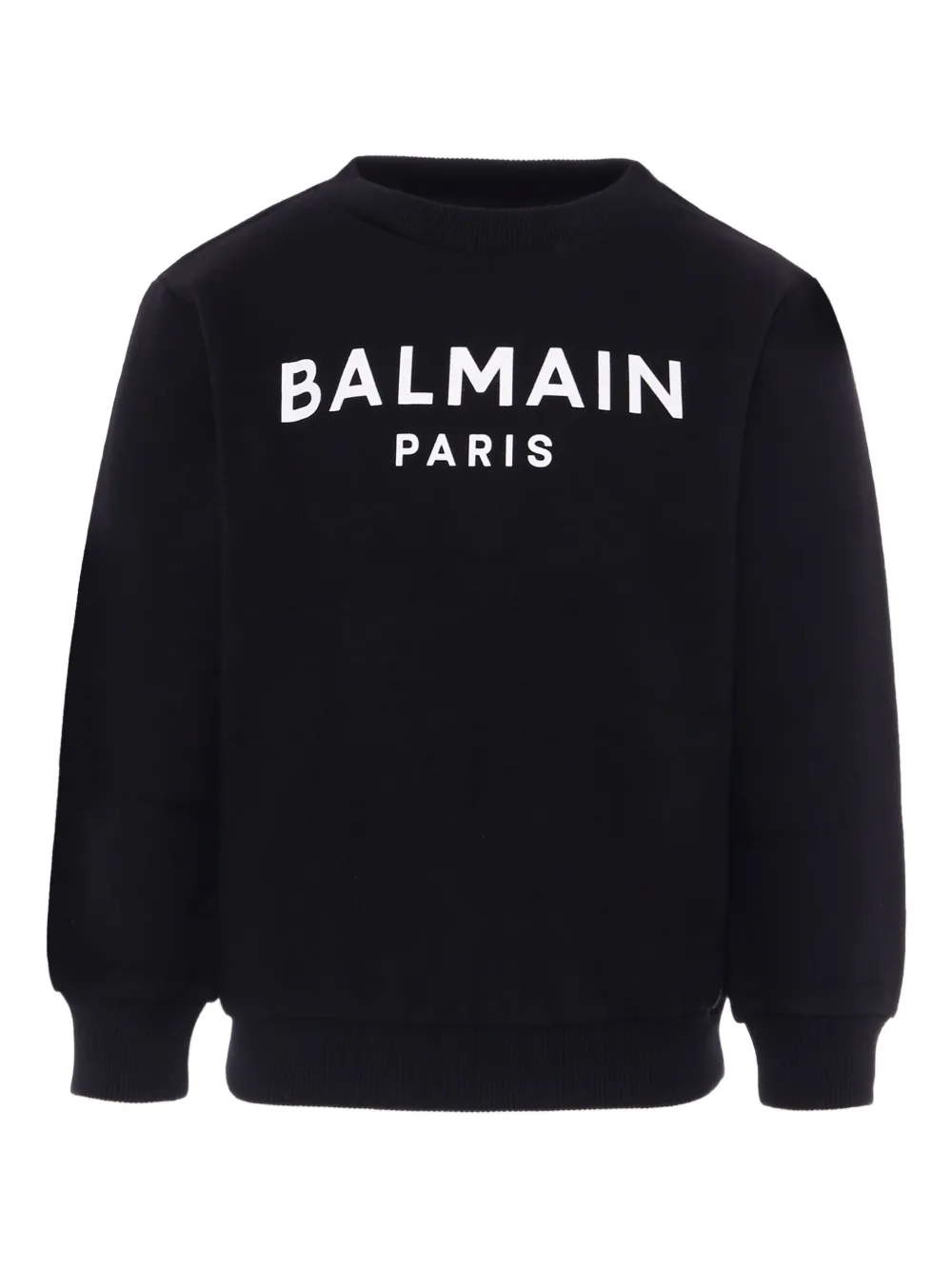 Balmain Kids Sweater met logoprint Zwart