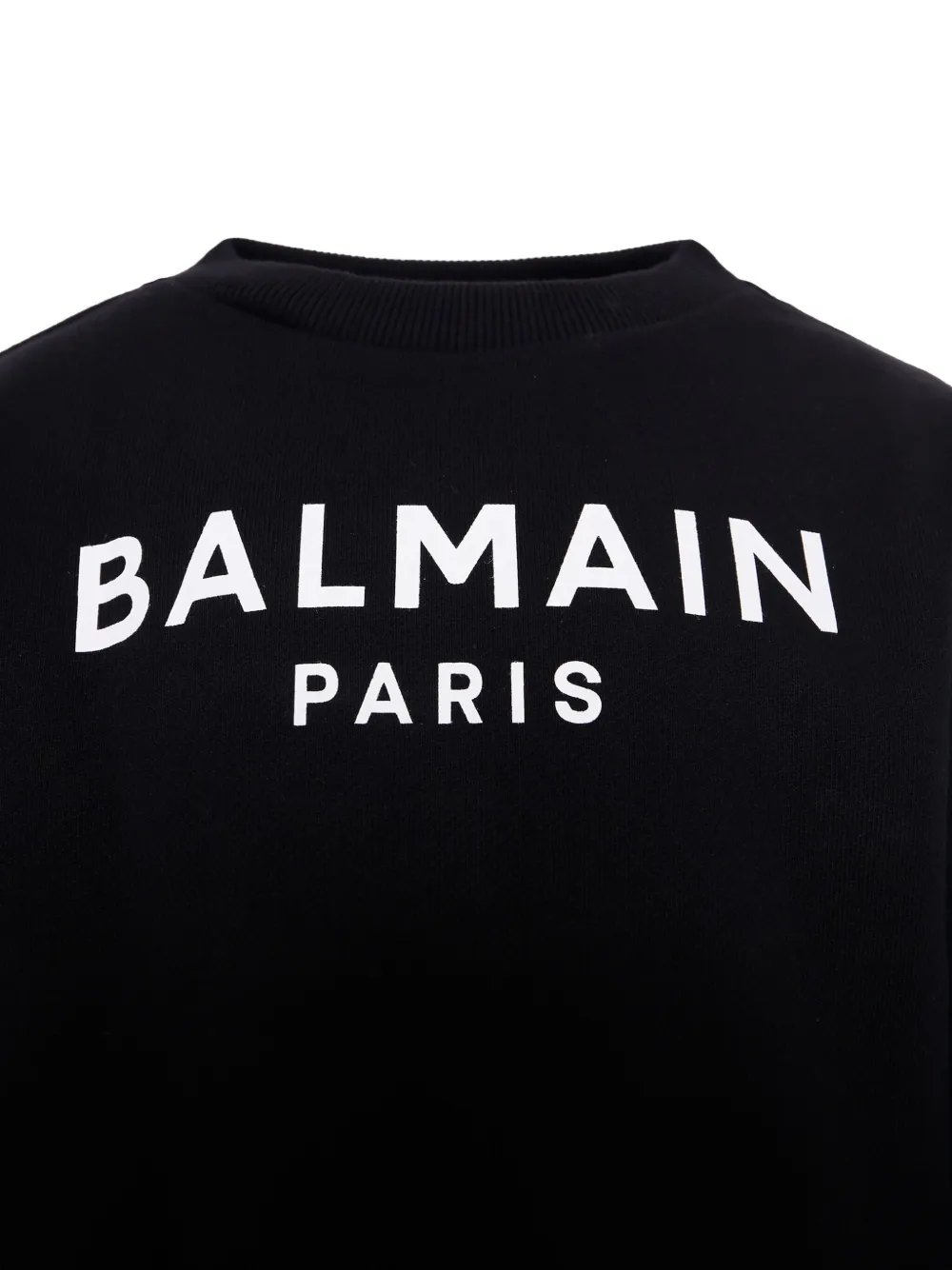 Balmain Kids Sweater met logoprint Zwart