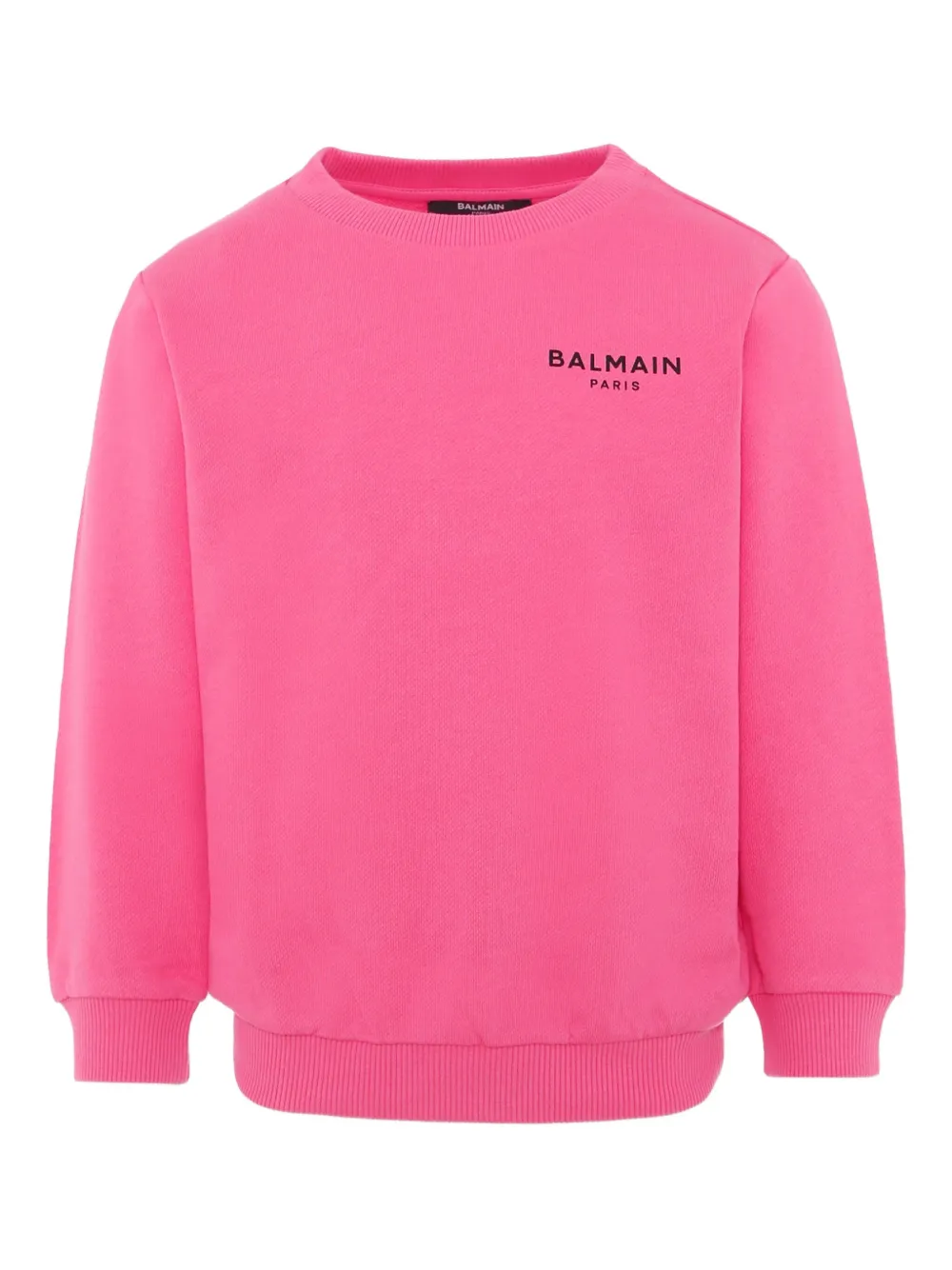 Balmain Kids Sweater met logoprint Roze