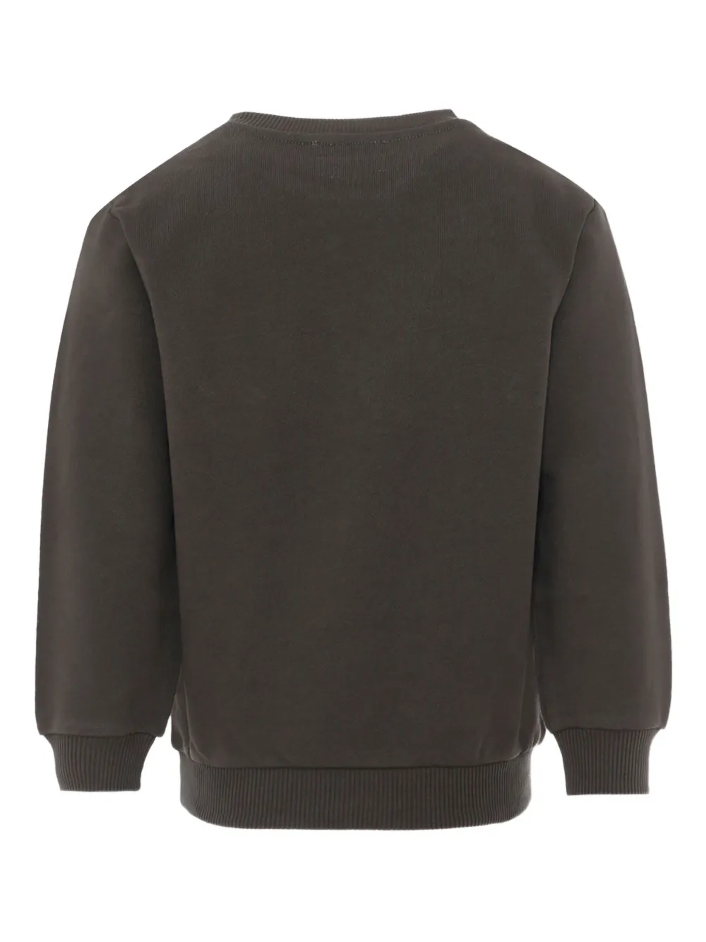 Balmain Kids Sweater met logoprint Groen
