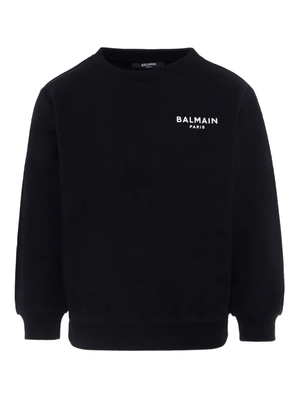 Balmain Kids Sweater met logoprint Zwart