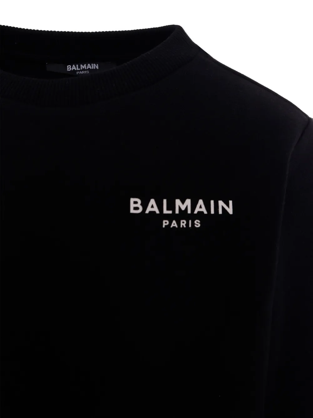  Balmain Kids Logo-print Sweatshirt - Black 