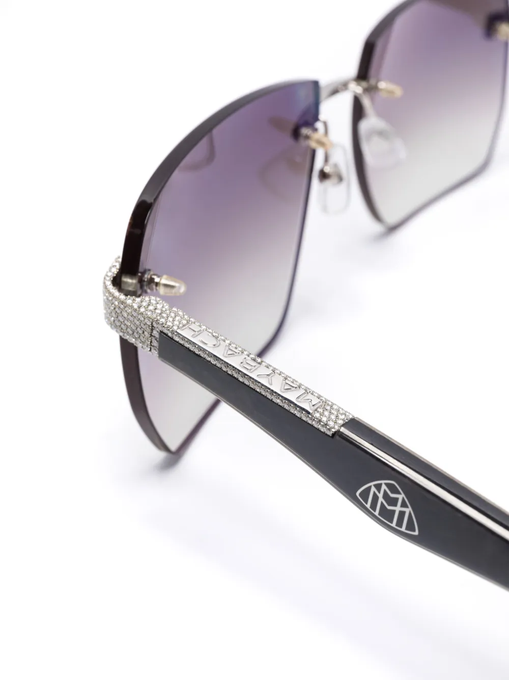 Maybach eyewear Artist zonnebril Zilver