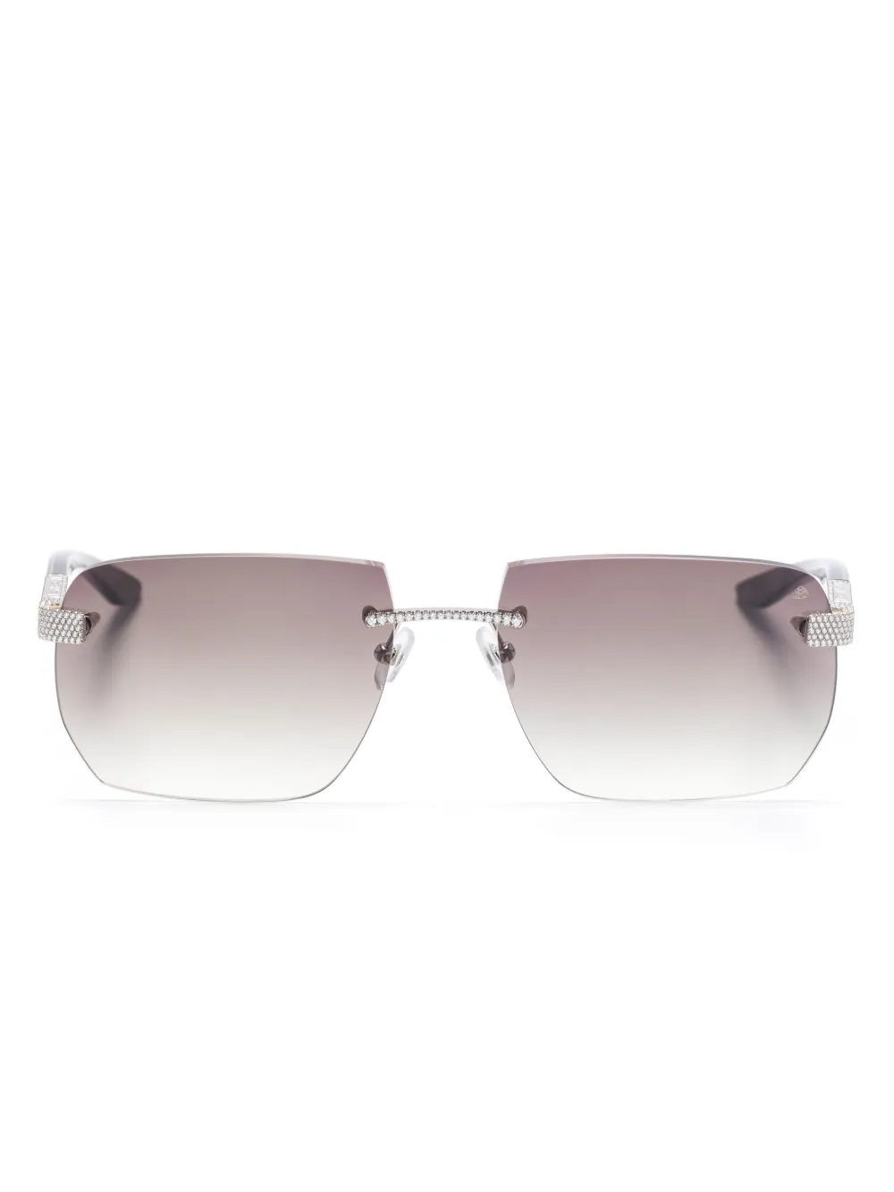 Maybach eyewear Artist zonnebril Zilver