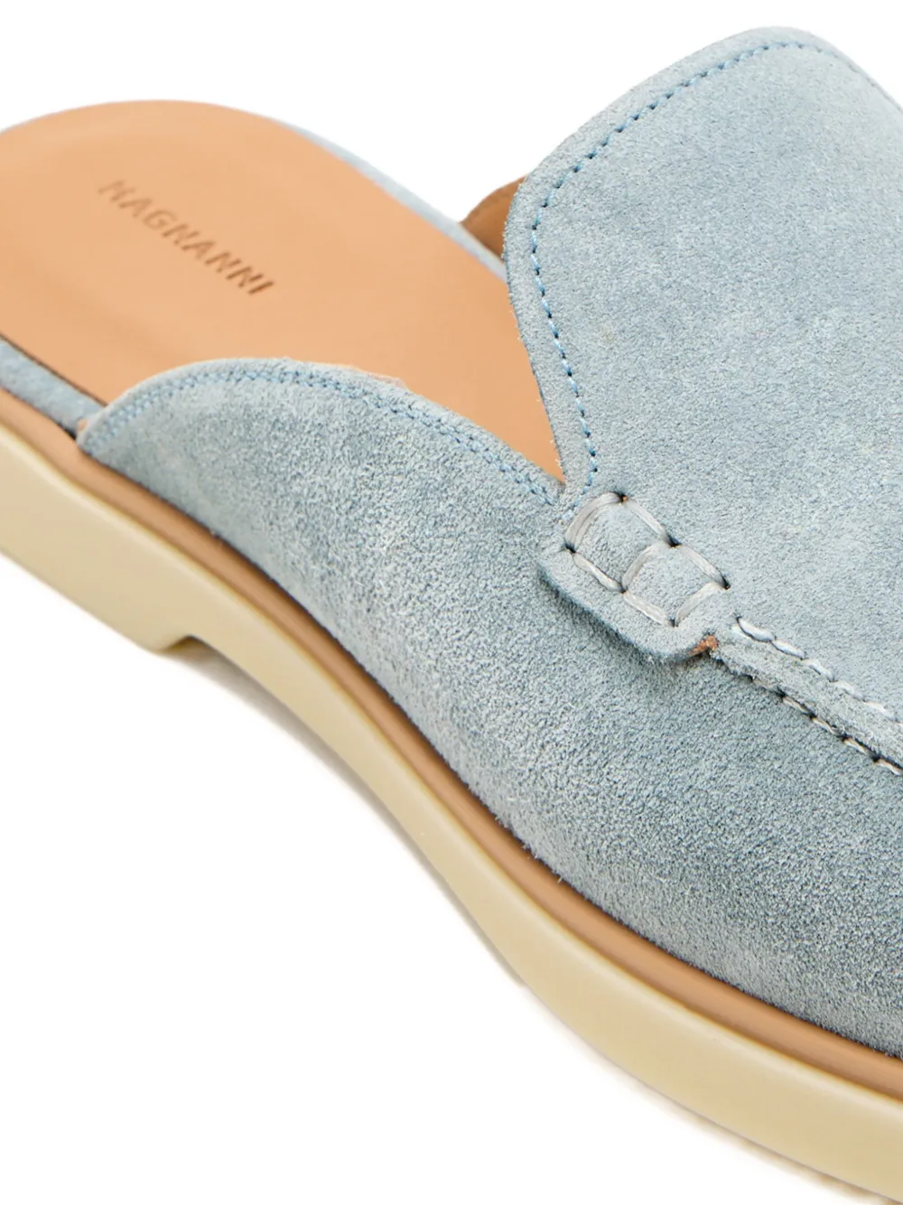 Magnanni suede mules Blue