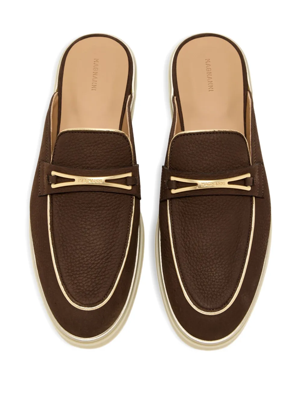 Magnanni Sofia slip-on mules Brown