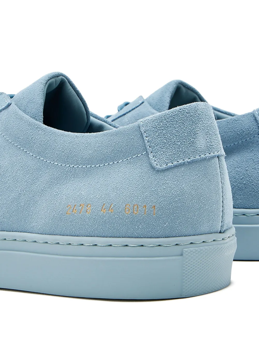 Common Projects suede low-top sneakers Blue