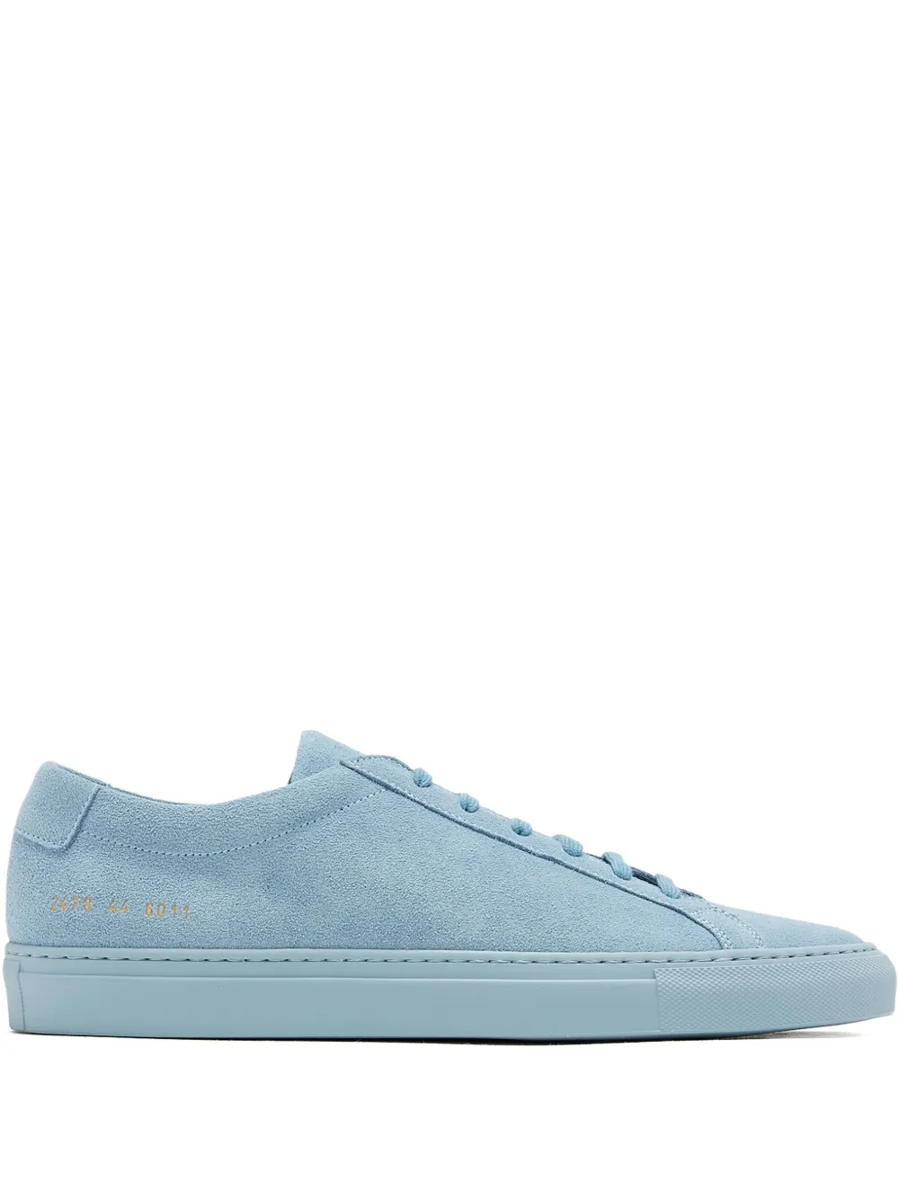 Common Projects suede low-top sneakers Blue