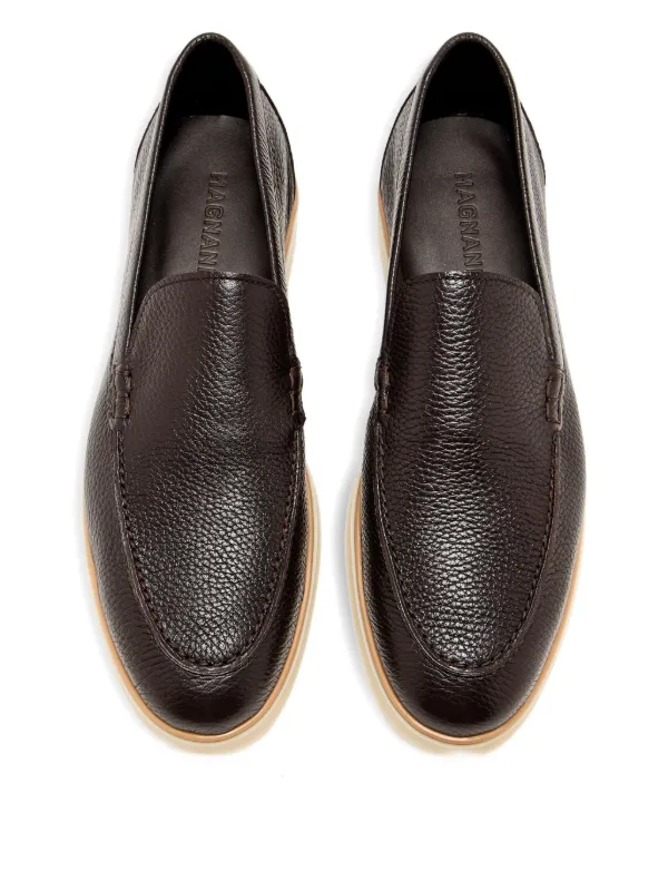 Magnanni Leather slip-on Shoes | Brown | FARFETCH GE display picture 2