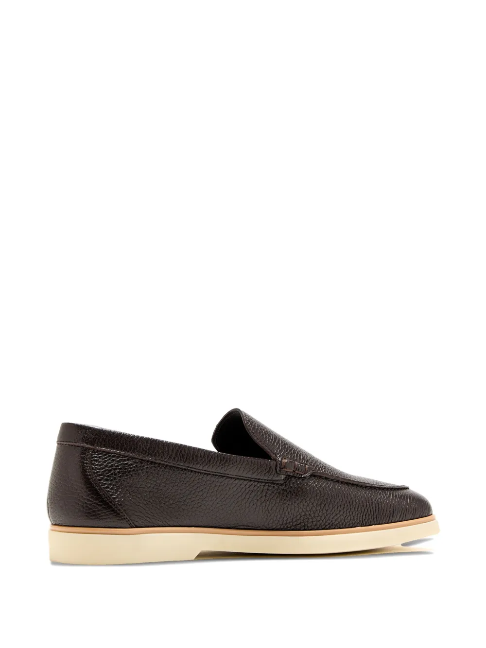 Magnanni leather slip-on shoes Brown