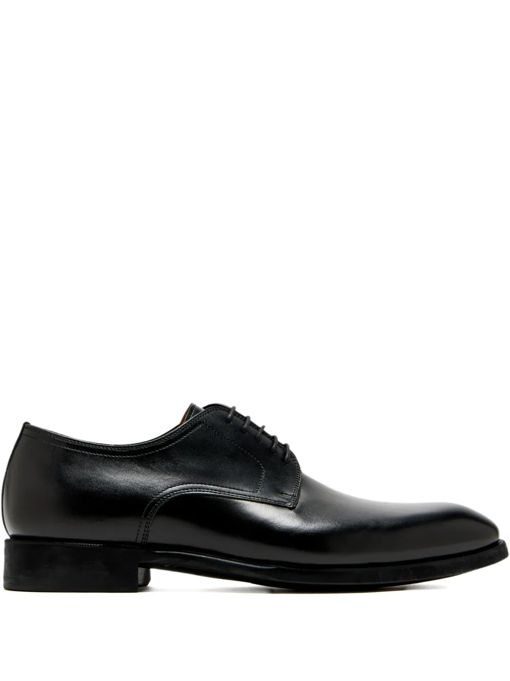 Magnanni leather derby shoes Black