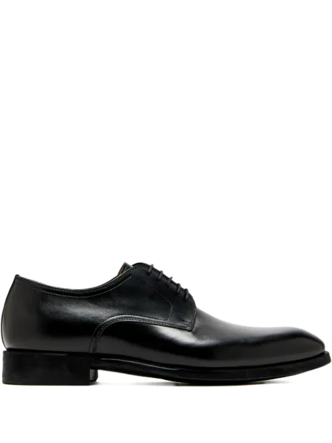 Magnanni leather derby shoes