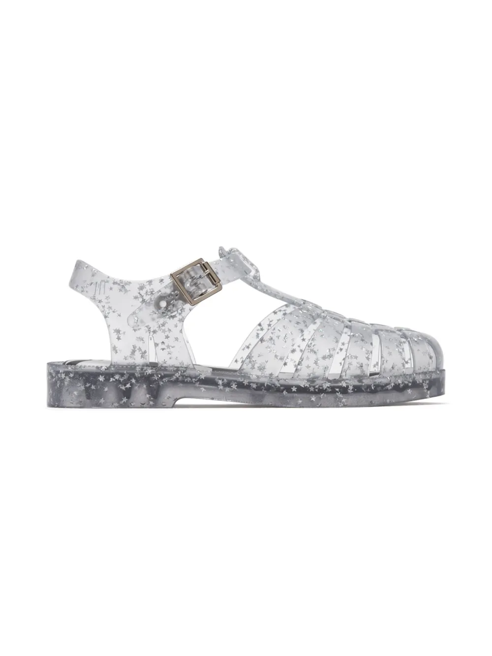 Mini Melissa Possession Shiny Ele ts sandalen Wit